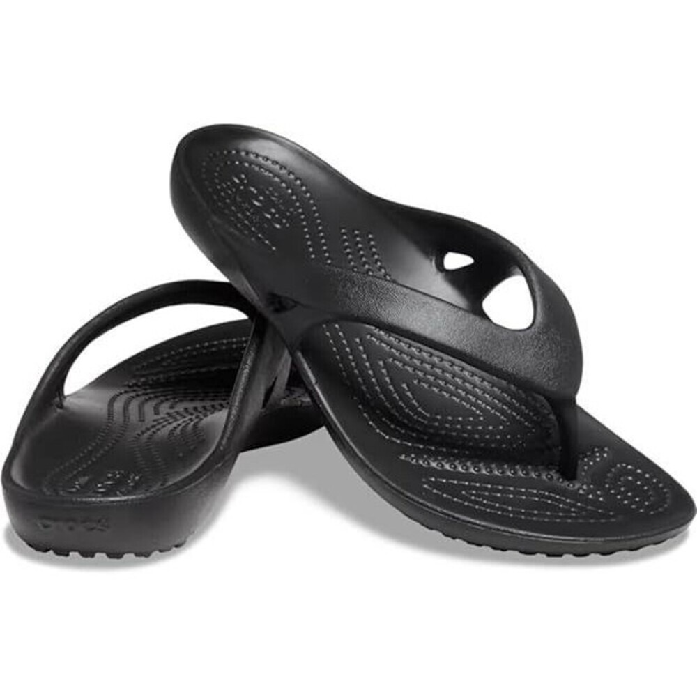 Women's NEW~CROCS Kadee II Flip black Sandals Thongs Flip Flops SZ 10